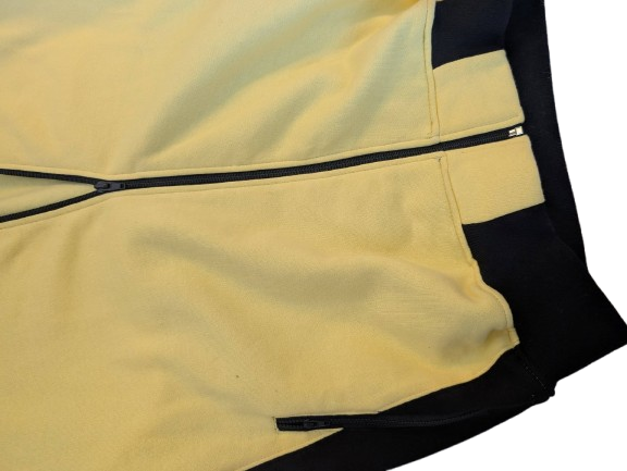 Jogging homme jaune et noir