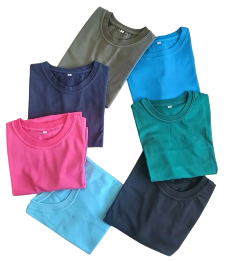 Tee-shirt uni – Disponible en plusieurs couleurs